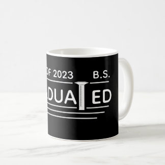 Caneca De Café Geek de Cilindro Graduado para Graduação Científic