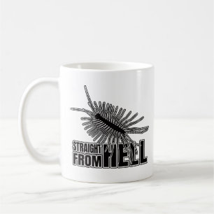 Caneca De Café Geek de Entomologia de Centopeia em Dilema do Chil