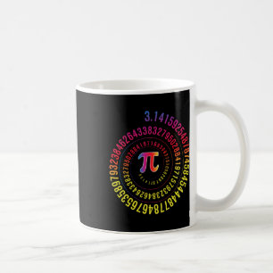 Caneca De Café Geek De Nerd De Matemática Pi Day 3.1415 Irraciona