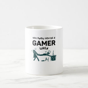 Caneca De Café Geek de Videos games para jogos engraçados