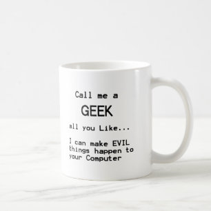 Caneca De Café Geek do computador