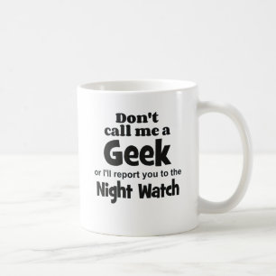 Caneca De Café Geek Night Watch bf