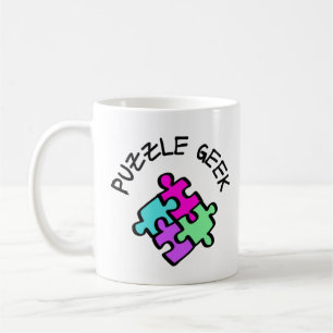 Caneca De Café Geek quebra-cabeça