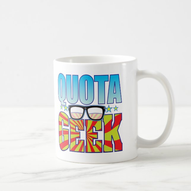 Caneca De Café Geek v4 da quota (Direita)