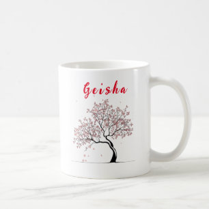 Caneca De Café Geisha Mug Personalizado Moderno