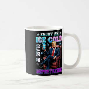Caneca De Café Gelo Desfrute De Um Gl Frio De Deportação 5