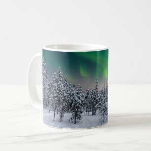 Caneca De Café Gelo e neve   Paisagem de inverno, Finlândia