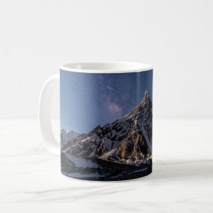 Caneca De Café Gelo e neve Via Látea Baltoro Glacier, Paquistão