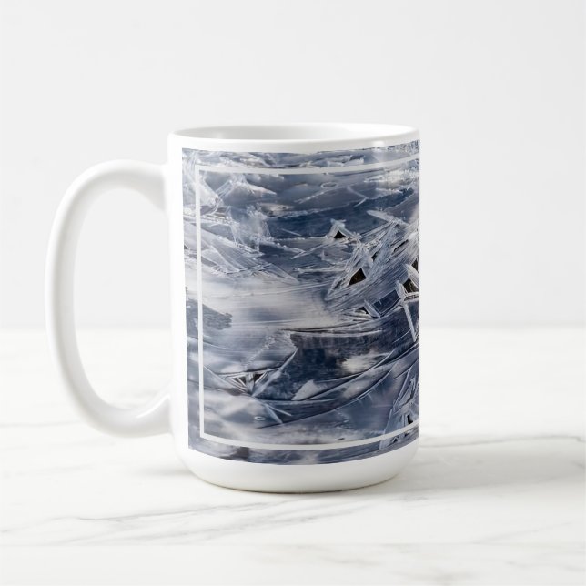 Caneca De Café Gelo Não GELO Com Borda (Esquerda)