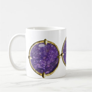 Caneca De Café Gema Violeta, Roxa