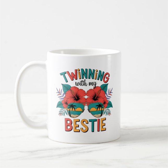 CANECA DE CAFÉ GÊMEAS COM MINHA MELHOR AMIGA (Esquerda)