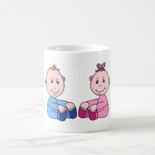 CANECA DE CAFÉ GÊMEOS