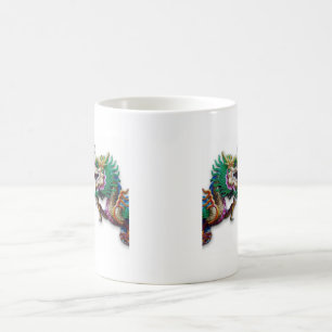 Caneca De Café Gêmeos Dragões Mug