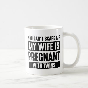 Caneca De Café Gêmeos Me Assustam