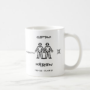 Caneca De Café Gêmeos personalizados