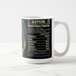 Caneca De Café Gemini Nutritional Value