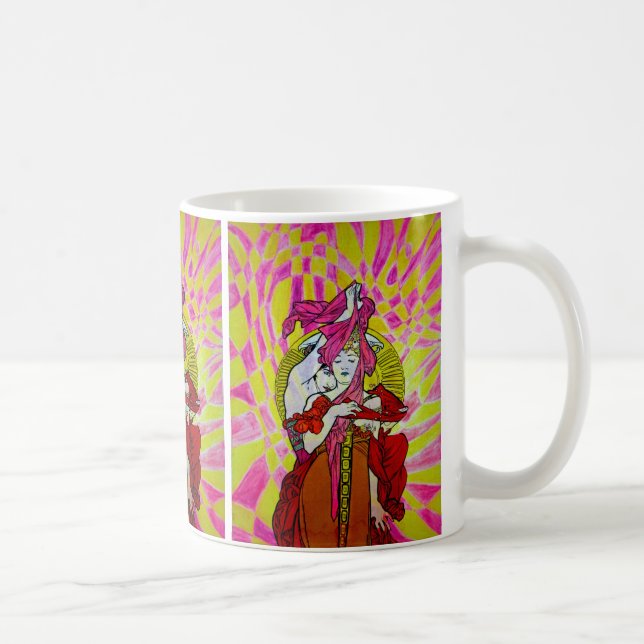 Caneca De Café Gemini por Michael Moffa (Direita)