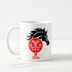 Caneca De Café Gemini x Ano do Cavalo 2026