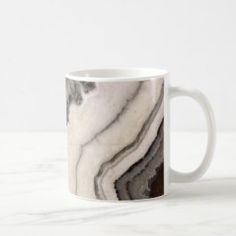 Caneca De Café Gemstone preto de agata