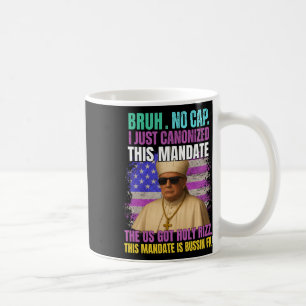 Caneca De Café Gen A Slang Trump Como Igreja Vaticano Papa Repúbl