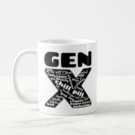 Caneca De Café Gen X Frases Mug