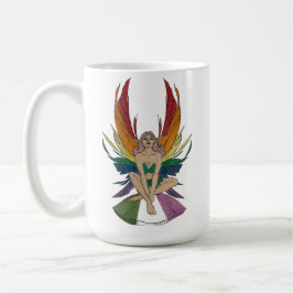 Caneca De Café Genderqueer Faerie