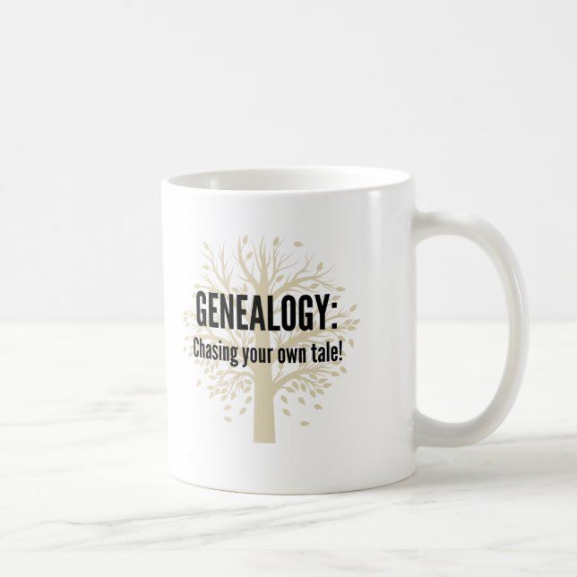 Caneca De Café Genealogia Coffee Mug (Direita)