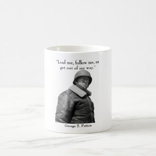 Caneca De Café General Patton e citações