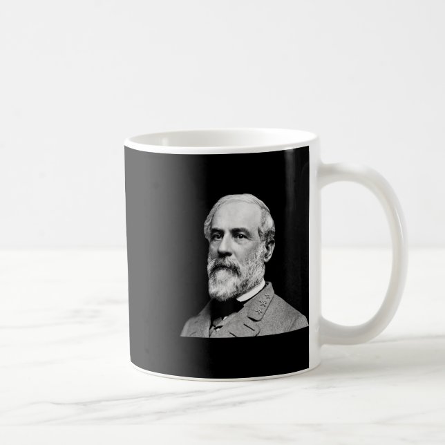 Caneca De Café General Robert E Lee - Guerra Civil (Direita)