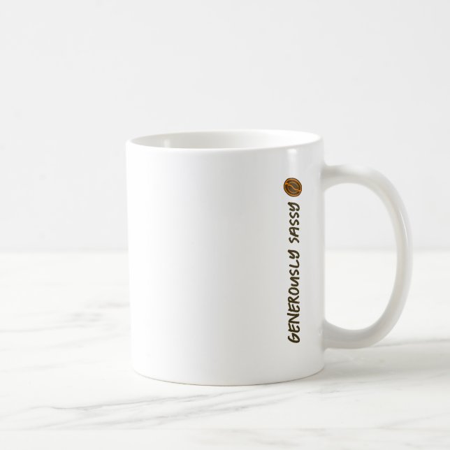 Caneca De Café Generosamente Sassy c/ Escritores Romancistas Grão (Direita)
