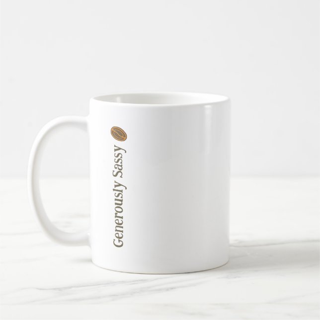 Caneca De Café Generosamente Sassy c/ Escritores Romancistas Grão (Esquerda)