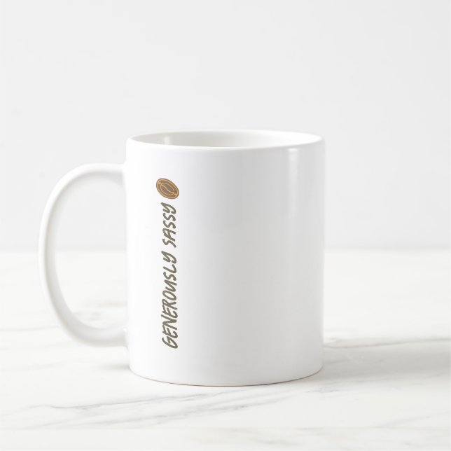 Caneca De Café Generosamente Sassy c/ Escritores Romancistas Grão (Esquerda)