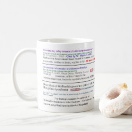 Caneca De Café Genes Wolbachia em Humanos e Mamíferos por RoseWri
