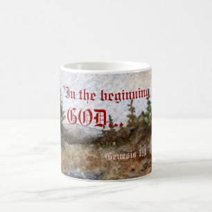 Caneca De Café Gênesis 1:1 Mug