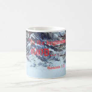 Caneca De Café Gênesis 1:1 Mug