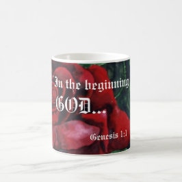 Caneca De Café Gênesis 1:1 Mug