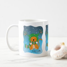 Caneca De Café Gengibre Gengibre na Neve Mangueira Personalizada