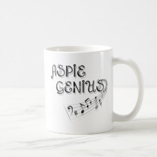 Caneca De Café Gênio de Aspie - música