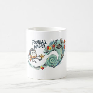 Caneca De Café Gênio Mágico do Futebol Bola de Futebol Presente D
