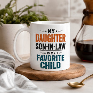 Caneca De Café Genro Engraçado Filho Favorito