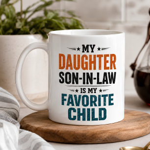 Caneca De Café Genro Engraçado Filho Favorito