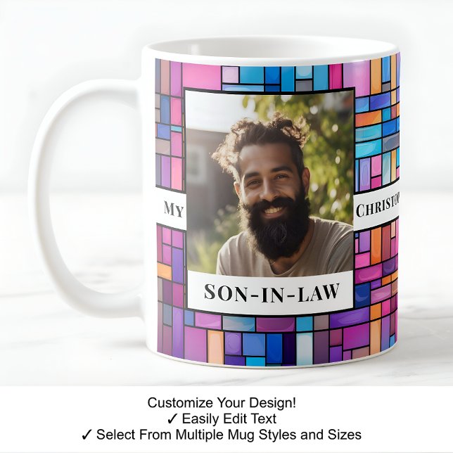 Caneca De Café genro, nome, mensagem, foto, mugmug C502 (Criador carregado)