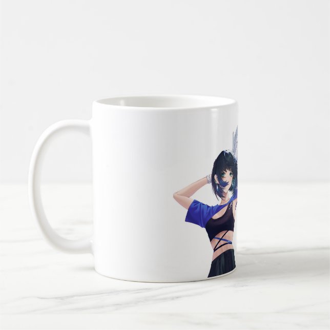 Caneca De Café genshin impact arlecchino (Esquerda)