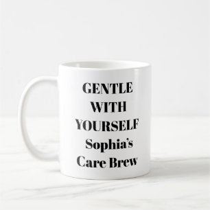 Caneca De Café Gentil Com Sua Própria Cama Personalizada