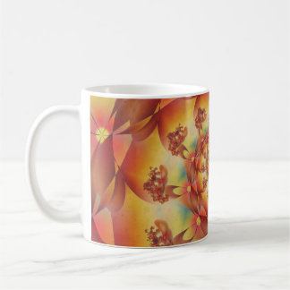 Caneca De Café Gentle Summer Spiral Fractal