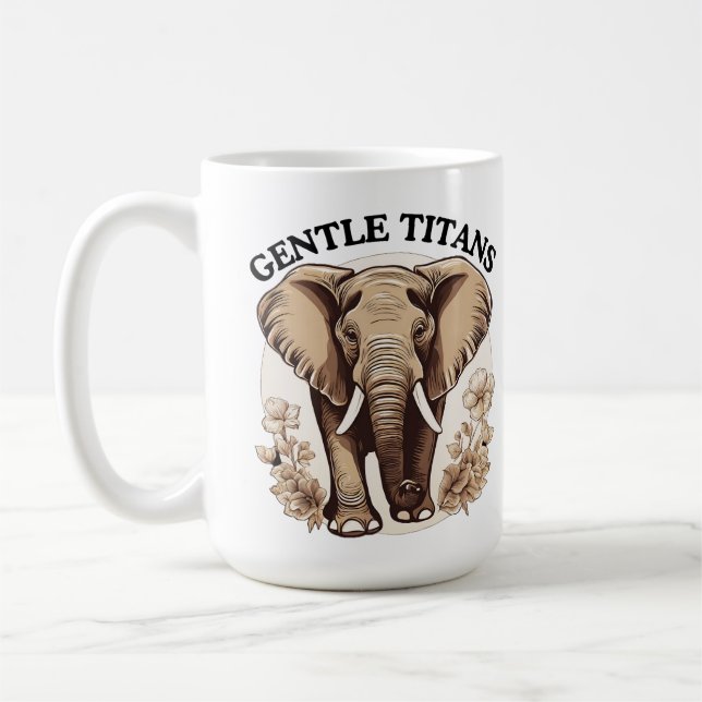 Caneca De Café Gentle Titans (Esquerda)