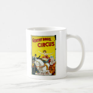 Caneca De Café Gentry Bros. Circo