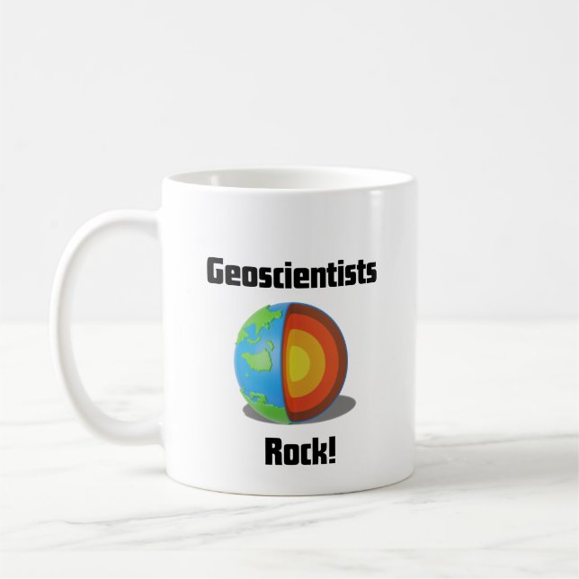Caneca De Café Geocientistas Rock (Esquerda)