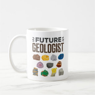 Caneca De Café Geologista Futuro Rocha Gems