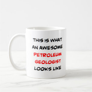 Caneca De Café geólogo de petróleo incrível